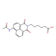 6-(4-乙酰胺基-1,8-萘酰胺基)己酸