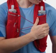 萨洛蒙 男女款 户外运动舒适包裹便捷越野水袋背包 ADV SKIN 12 SET 红色 C17596 L