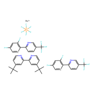 (4,4'-二叔丁基-2,2'-联吡啶)双[3,5-二氟-2-[5-三氟甲基-2-吡啶基-κN]苯基-κC]铱(III)六氟磷酸盐