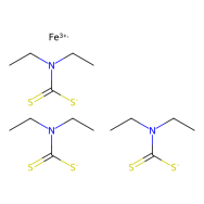 二乙基二硫代氨基甲酸铁(III)