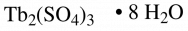 硫酸铽(III) 八水合物