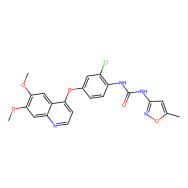 Tivozanib (AV-951)，抑制剂
